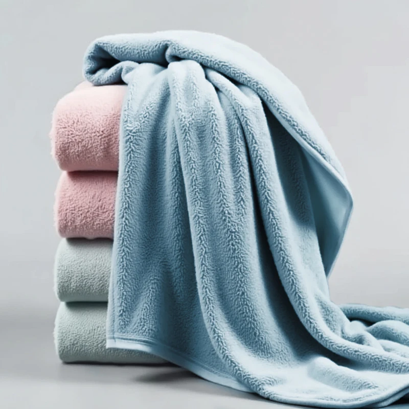 Cotton Towel Bathroom Face Towel Strong Absorbent Soft Non-shedding Adult Towel Thickened 70*140cm Bathing Towels Adults 등때밀이