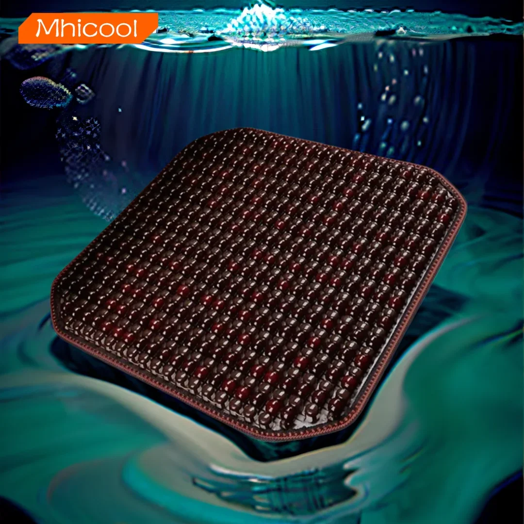 Summer Car Seat Cushion Eco-friendly Camphor Wood Beads Full Set Automotive Waterproof Universal Car Seat Covers