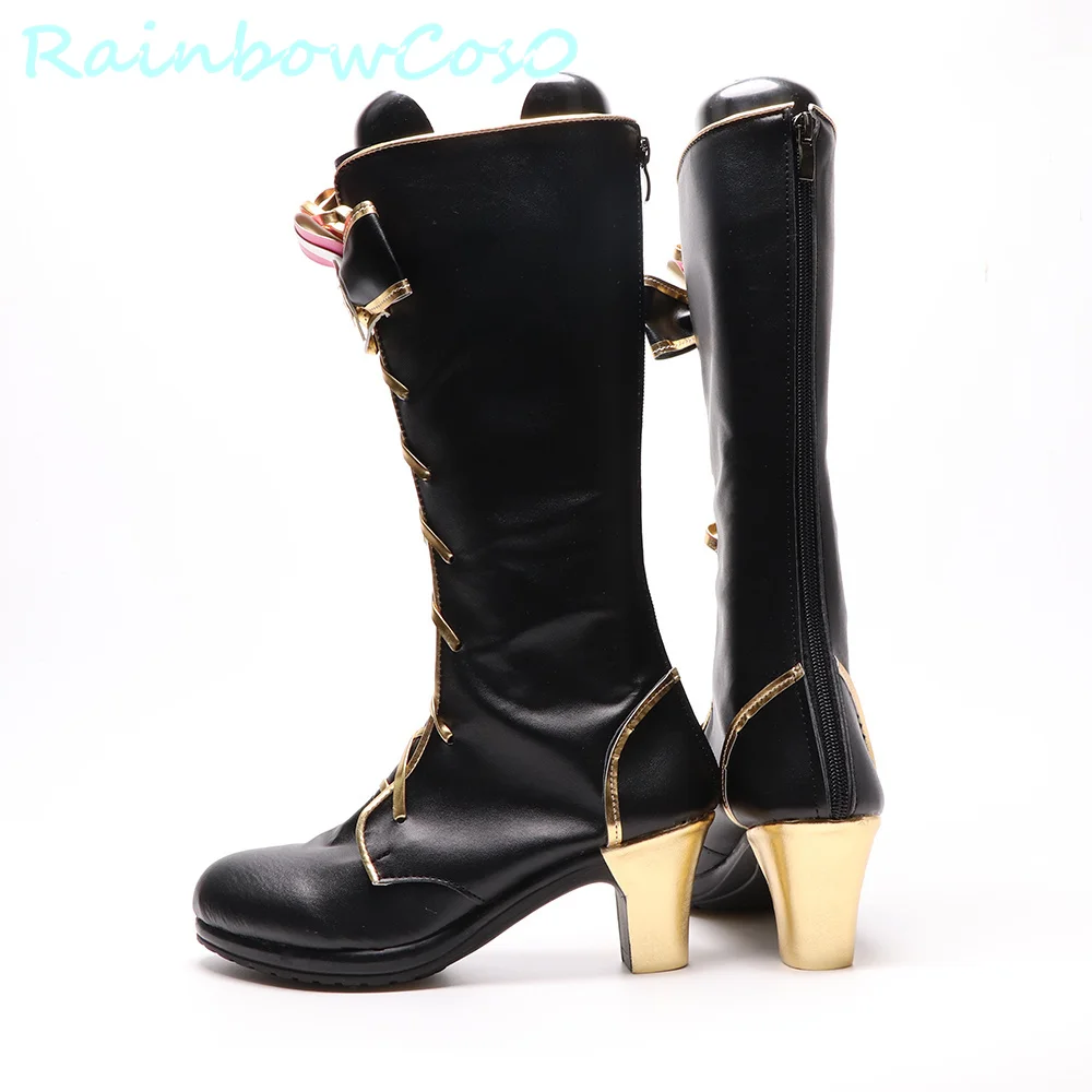 アイカツアイカツ!! タカネコスプレシューズ,アニメブーツ,ハロウィーンパーティー,w3164