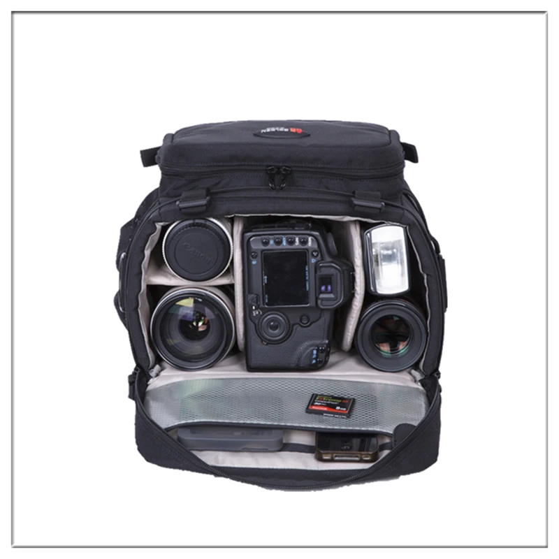 Convertible All-Weather Camera Sling Bag Rainproof Multi-Functional Shoulder Strap for Outdoor Mountaineering Travel Photography