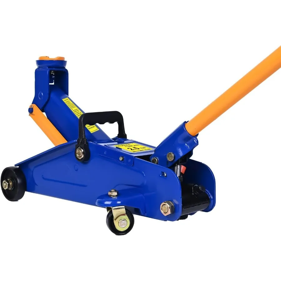 

2.5 Ton 5500 lb Hydraulic Floor Jack with Low Profile Design and Single Piston Quick Lift Pump for Automotive Repair Vehicle Ma