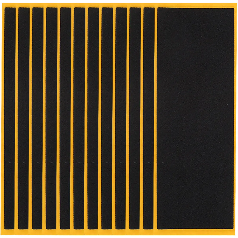 

12Pcs Fingerboard Foam Grip Tape Premium Quality Anti Slip Grip Tape for Mini Skateboards Fun DIY Replacement Stickers