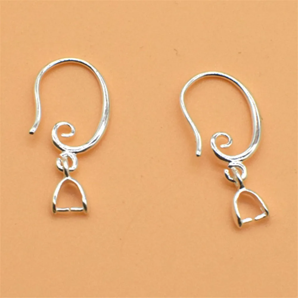 DIY Earring Hooks Fish Hooks Style Jewelry Making Accessories Semi Finished Fashionable Components