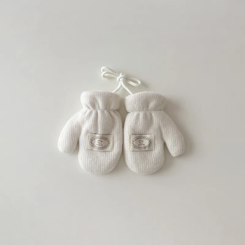 1 زوج الاطفال قفازات الشتاء الكورية نمط بلون لطيف الكرتون الدب القفازات الحرارية الطقس البارد حماية قفاز لمدة 3-7 سنوات