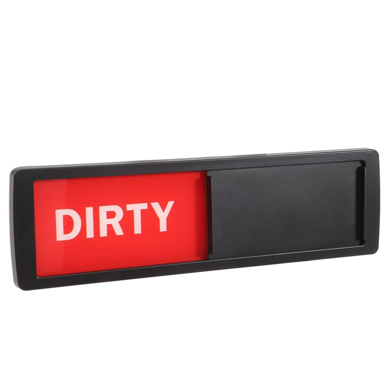 Clean Dirty Dishwasher Magnet - Easy To Read Non-Scratch Magnetic Indicator Sign Kitchen Organization And Storage