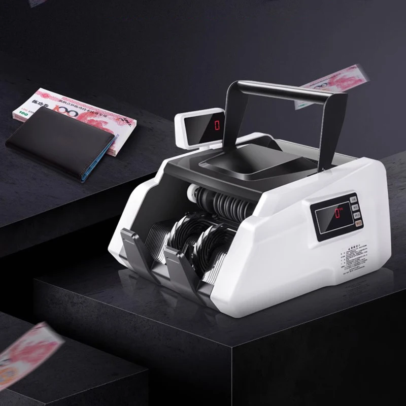 New version of banknote detector, intelligent universal small portable household banknote counting machine, RMB Class C commerci
