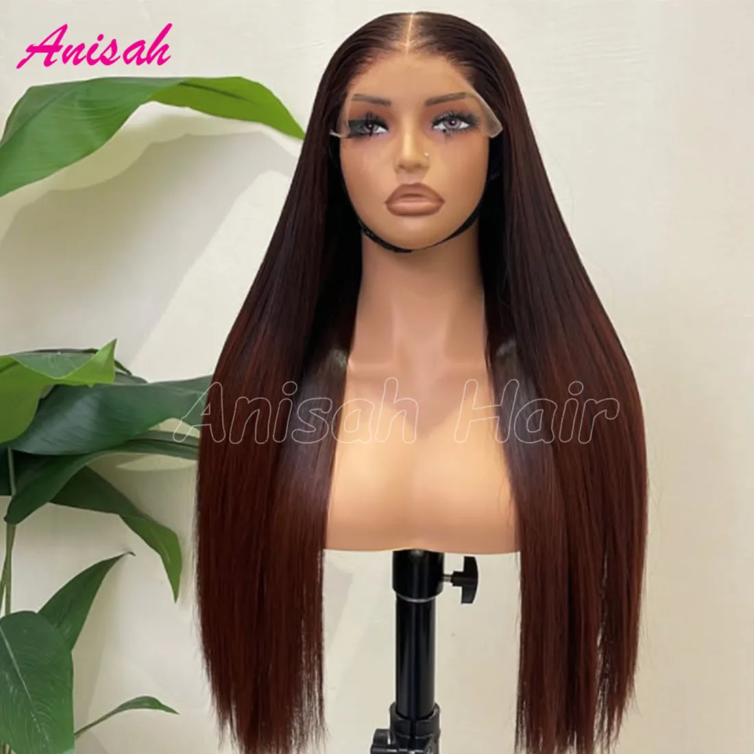 البرازيلي مستقيم الدانتيل الباروكة أمامي شعر الإنسان العظام مستقيم الدانتيل الجبهة باروكة من شعر طبيعي غلويليس الدانتيل إغلاق شعر مستعار للنساء السود #3