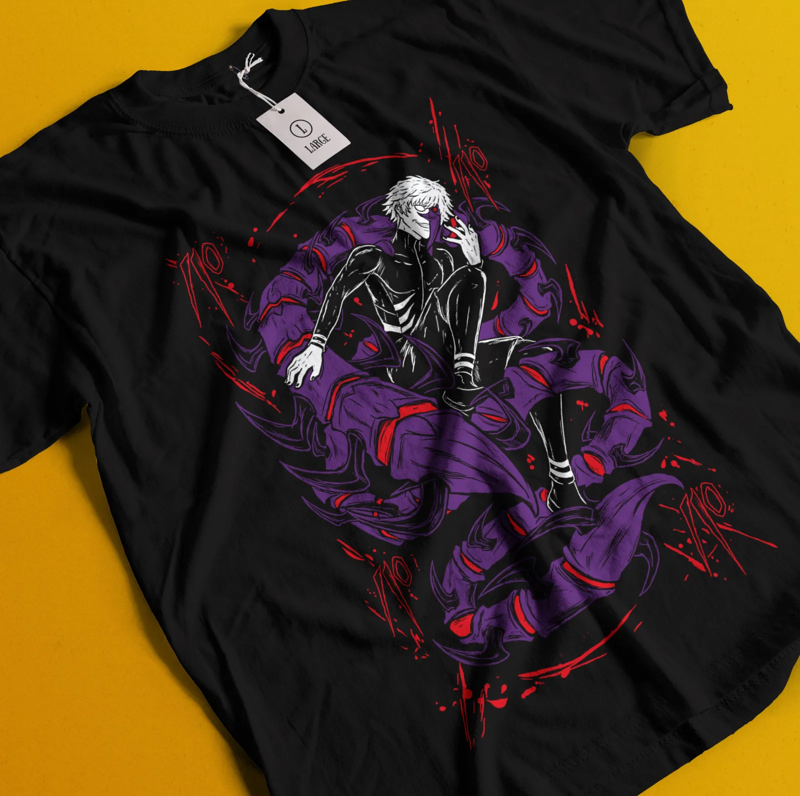 

Tokyo Ghoul T Shirt Ken Kaneki Juuzou Suzuya Touka Kirishima Horror