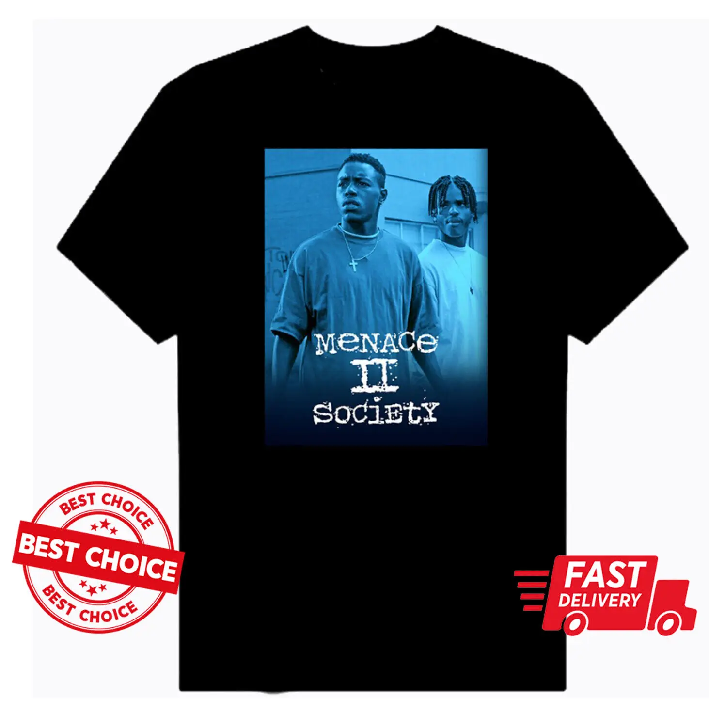 Menace II Society (1993) Men Black T-Shirt S-3XL Q6563