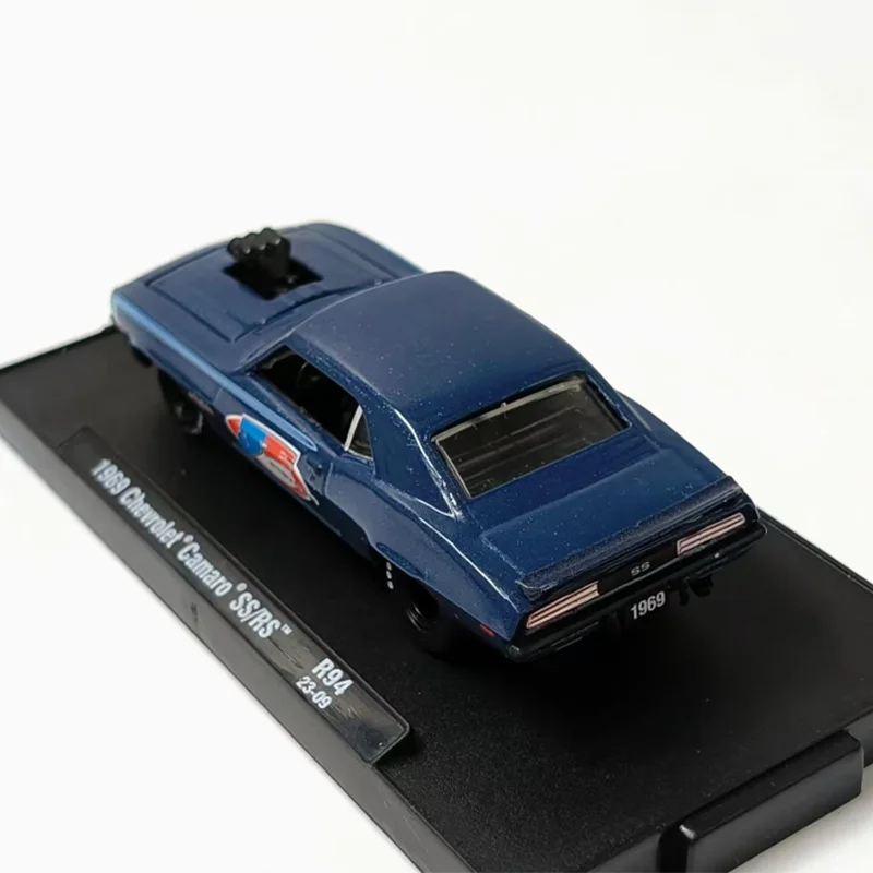 

Литой под давлением оригинальный масштаб 1:64, 1969, CAMARO, имитация сплава, игрушечная модель автомобиля, статическое украшение, коллекционный подарок