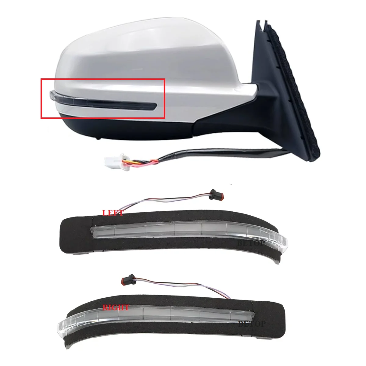 

Rear View Mirror Turn Signal Light Side Mirrors Rearview Indicator Turning Lamp For Great Wall Haval H2