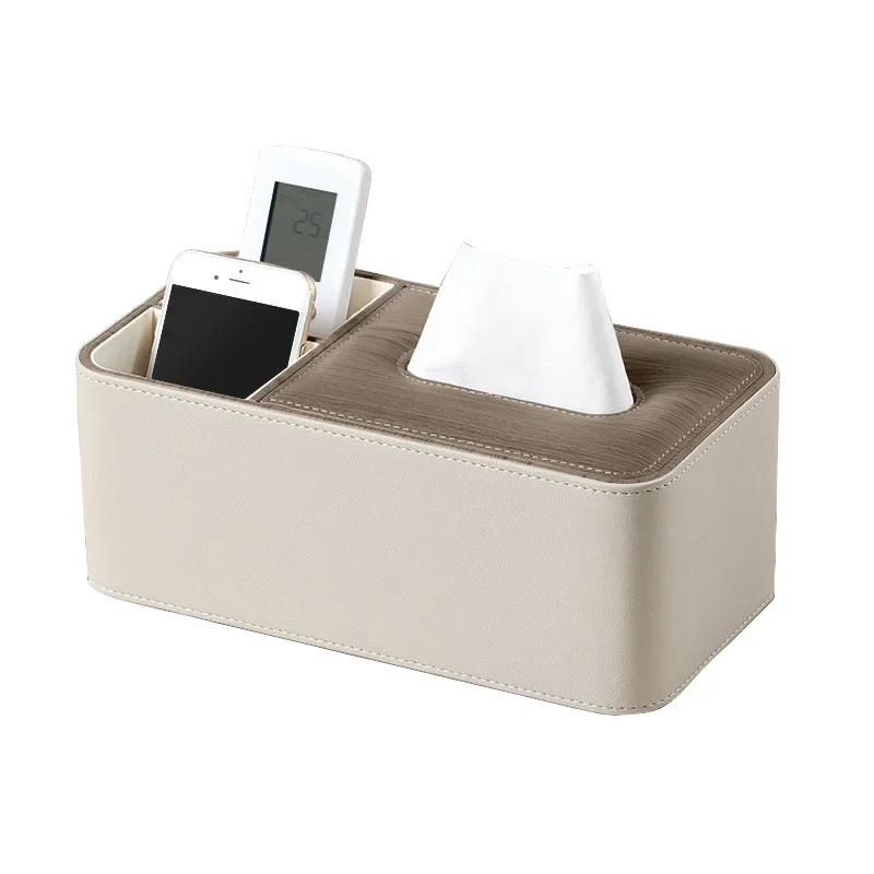 

Living room coffee table storage box tissue box luxury online celebrity Yan value home creative remote control napkin paper box.