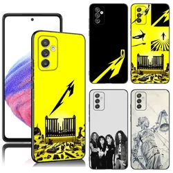 72 Seasons band Phone Case For Samsung S24,23,22,30,21,10,9,Ultra,Plus,Lite,FE,5G M-MetallicaS-S Black Soft Case