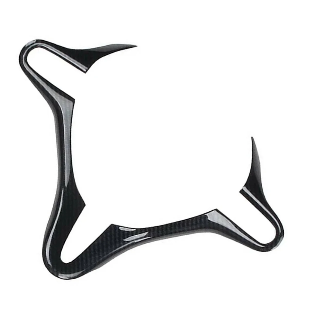 For Honda Civic 8Th Generation 2006 2007 2008 2009 2010 2011 Carbon Fiber Inner Steering Wheel Cover Trim