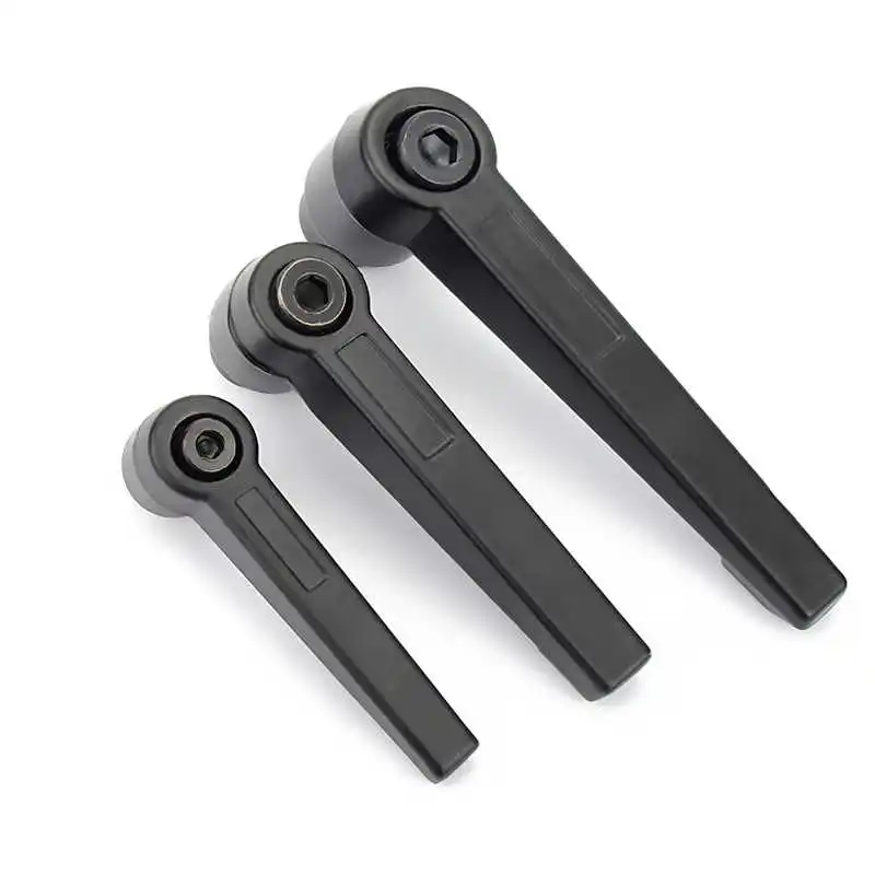 1piece M4 M5 M6 M8 M10 Clamping Lever Machinery L shape Adjustable Handle Locking External Male Thread Knob Bolt Screw