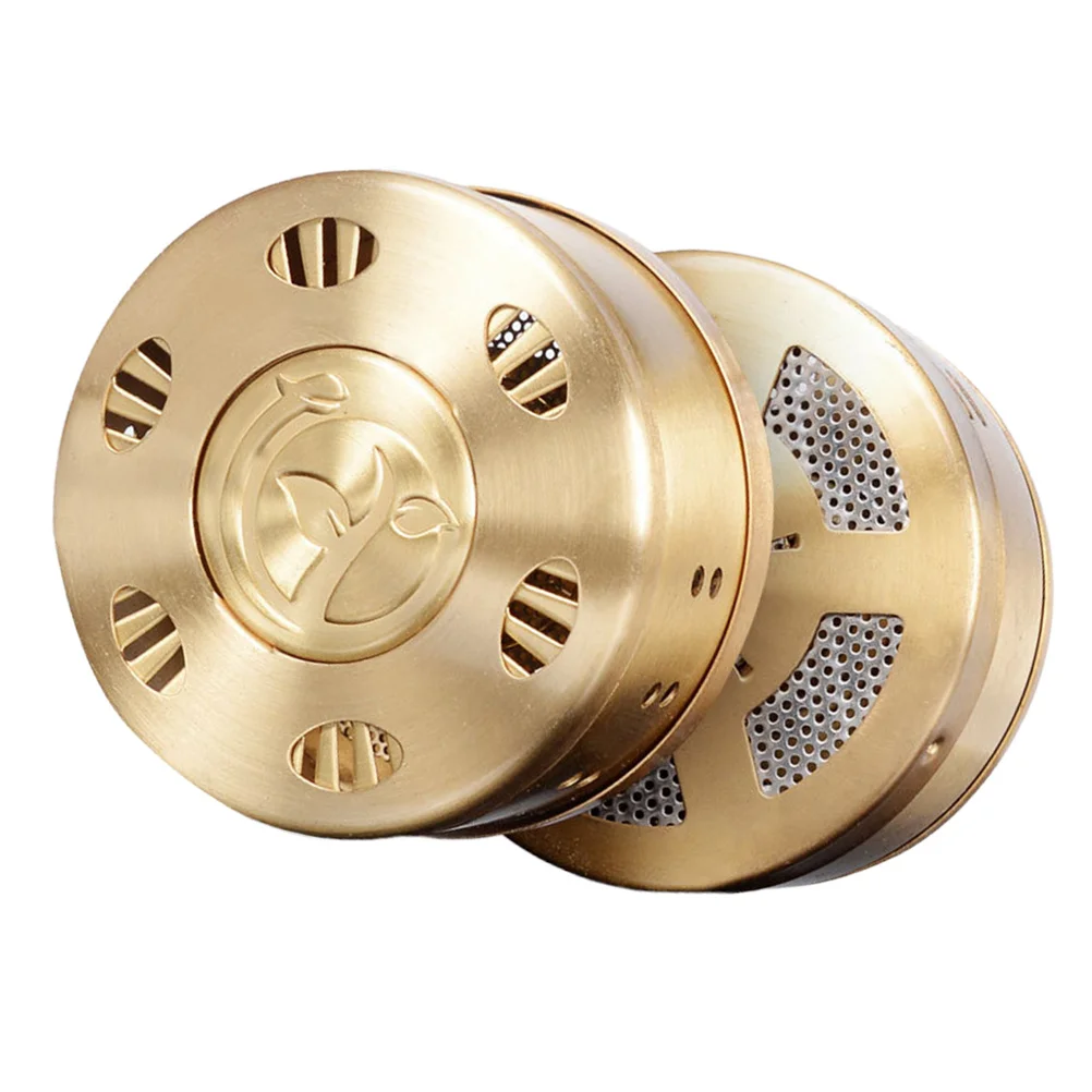 

Moxibustion Box Pure Copper Durable Lightweight Portable Moxa Burner Smokeless Moxa Sticks Holder Neck Arthritis Pain Relief