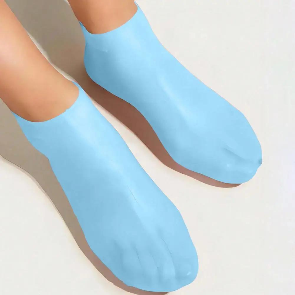Voetbeschermingsstickers Siliconen hydraterende voetstickers Gelsokken voor droge, gebarsten voeten Antislip voor rustgevend voor droog