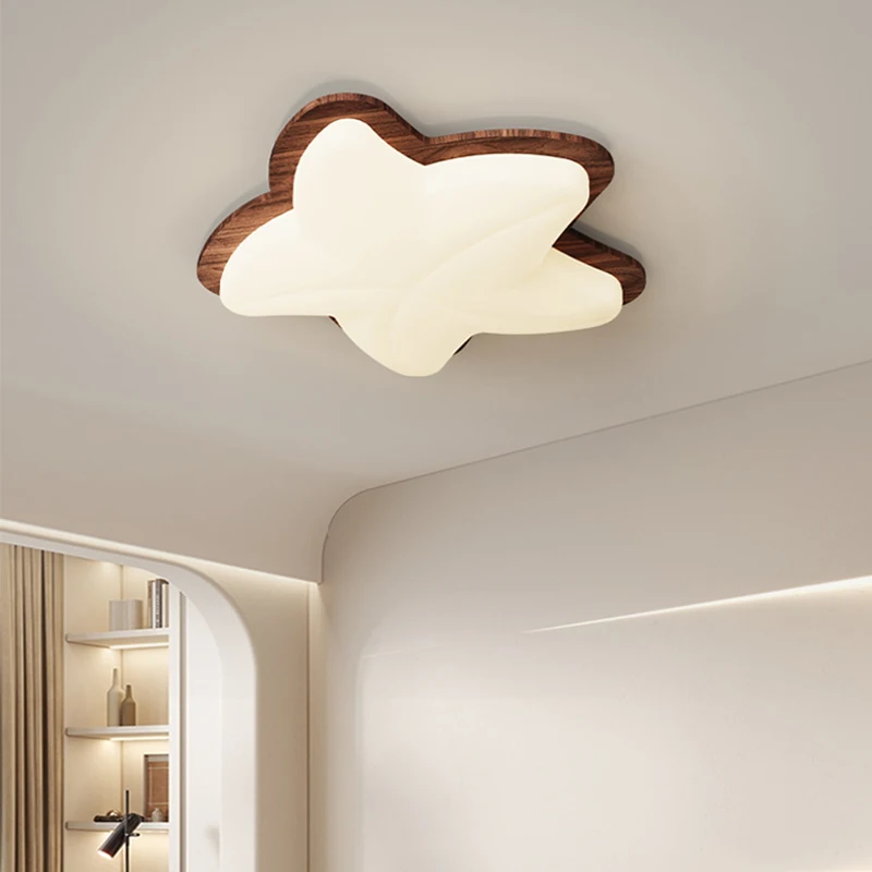 

Five-pointed Star Ceiling Light Modern Sea Star Chandelier LED Bedroom Lamp For Living Room Interior Lighting Home Decoration