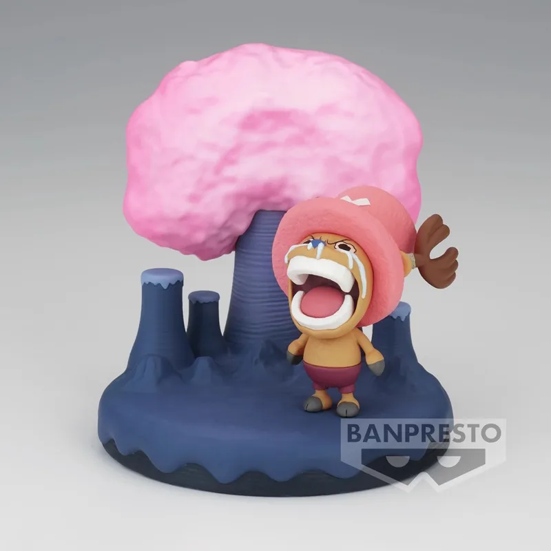 Bandai original Banpresto Anime One Piece WCF Log Stories Tony Tony Chopper PVC Action Figure Collectible Model Toys