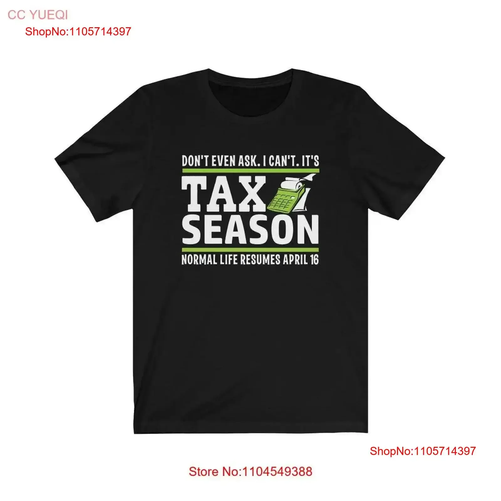 Don't Ask It's Tax Season T Shirt Funny CPA Accountant Preparer Office vintage Washed fashion Breathable Top For Everyday Wear