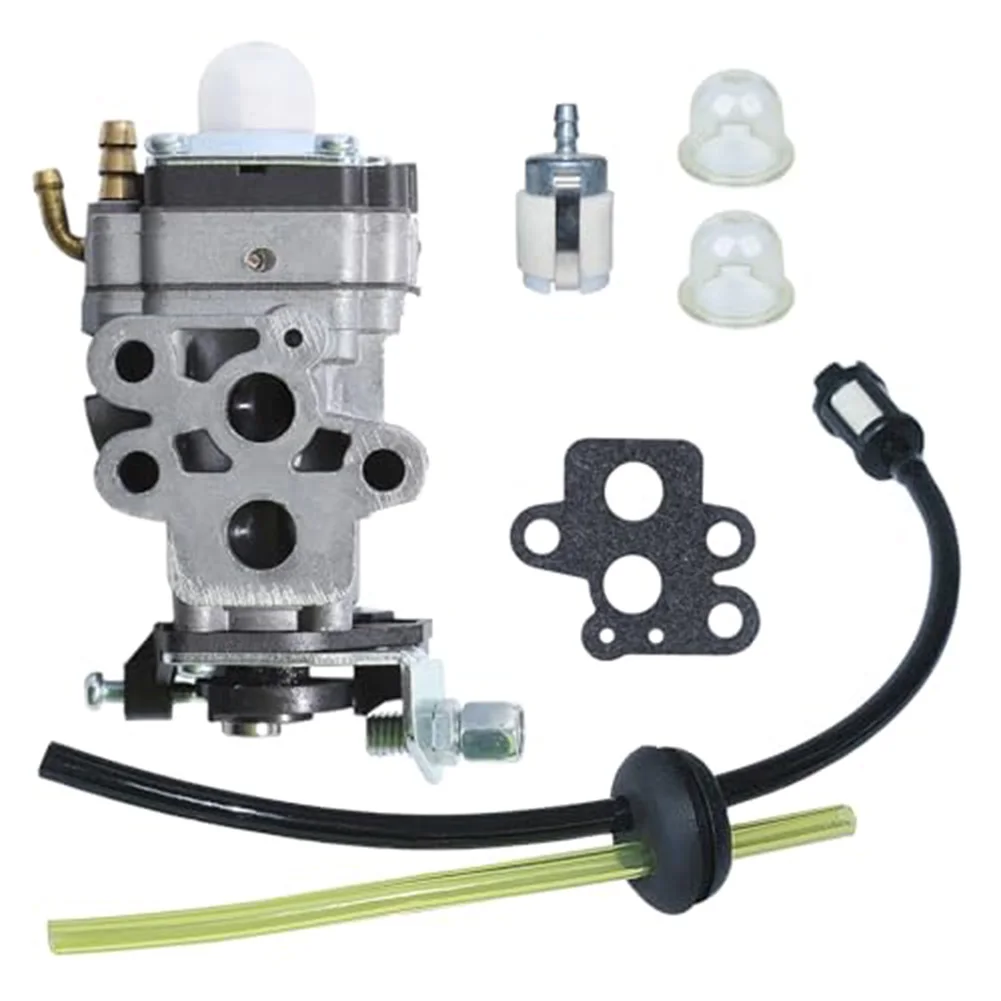 Carburetor For REDMAX Models Including GZ23N GZ25N BCZ260TS Carburetor Filter Primer Bulb Gasket And Fuel Pipe Garden Power Tool