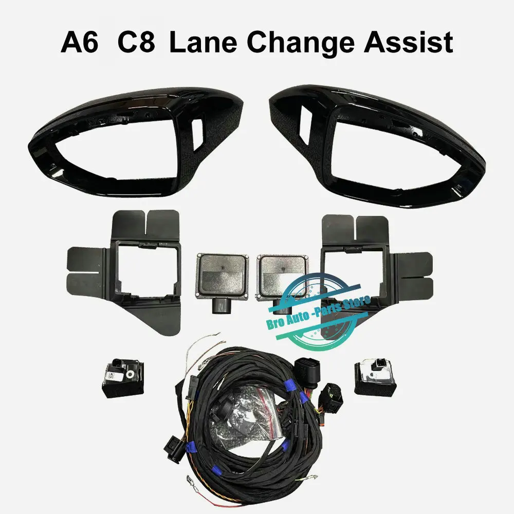 For Audi A4 B9 A5 Q5 Q7 A6 C8 Blind Spot Assist Side Assist Parallel Assist Lane Change Assist System