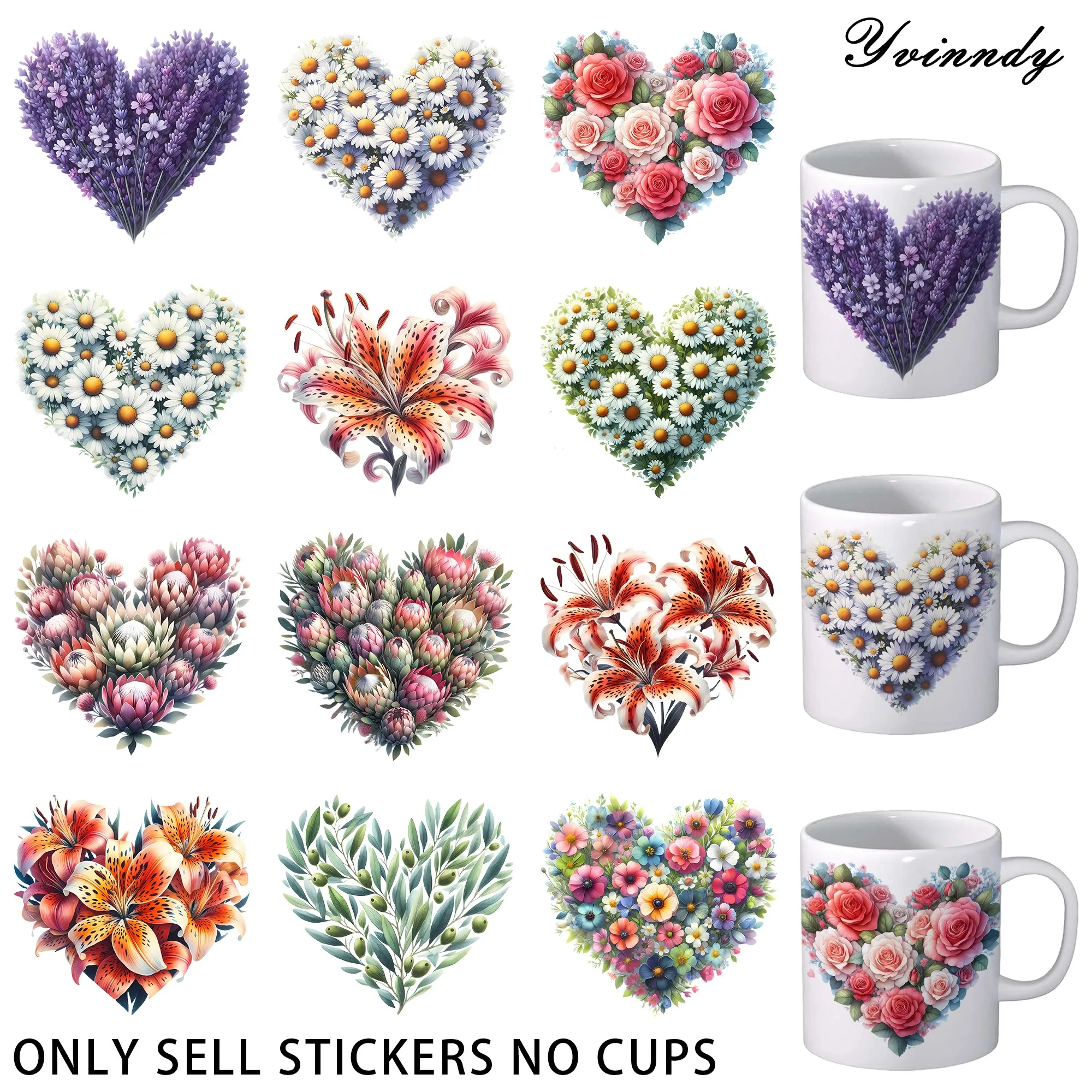 12 Pieces Of Floral…