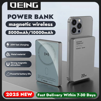10000mAh Magnetic Power Bank PD20W Wireless Fast Charger for iPhone Xiaomi Samsung Portable External Battery For Apple Powerbank