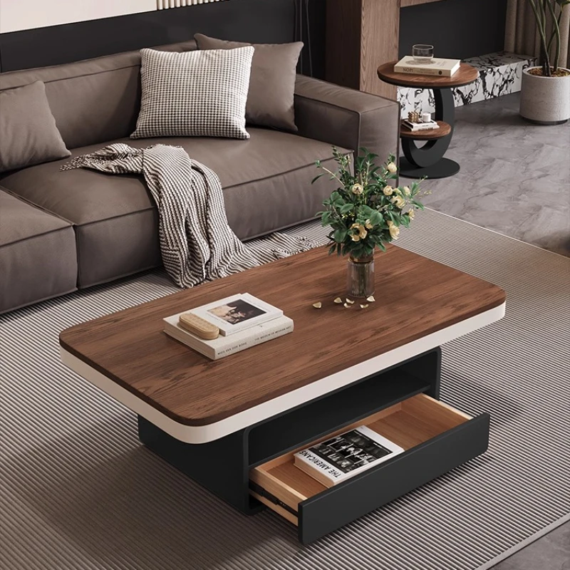 # Sintered Stone Italian Light Luxury Modern High-end Simplicity Designer Household Safe Desk Corner Center Table Living Room m