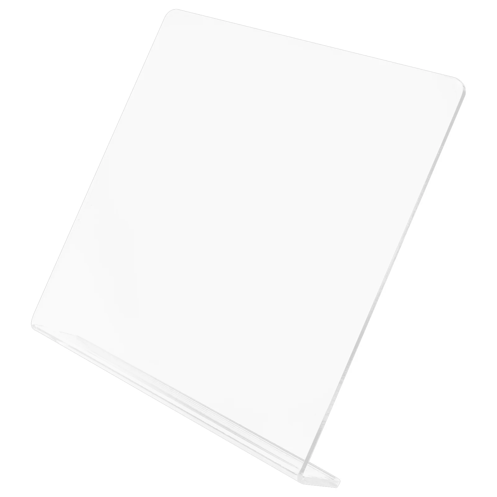 حامل عرض رسم أكريليك شفاف للفنانين، لوحة كتابة مائلة شفافة، حامل ثلاثي القوائم من الأكريليك