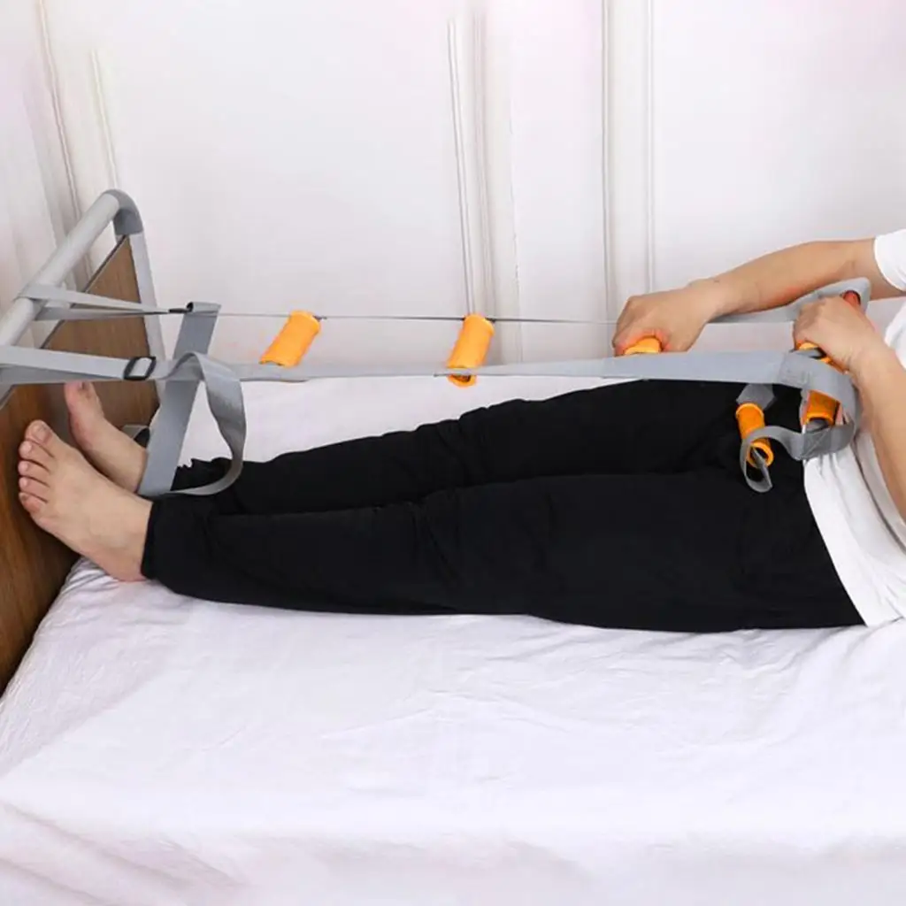 Bed Ladder Assist Comfortable for Most Beds Mobility Aid Sit up Helper for Elderly Adults Household Bedridden Seniors Sitting image 4