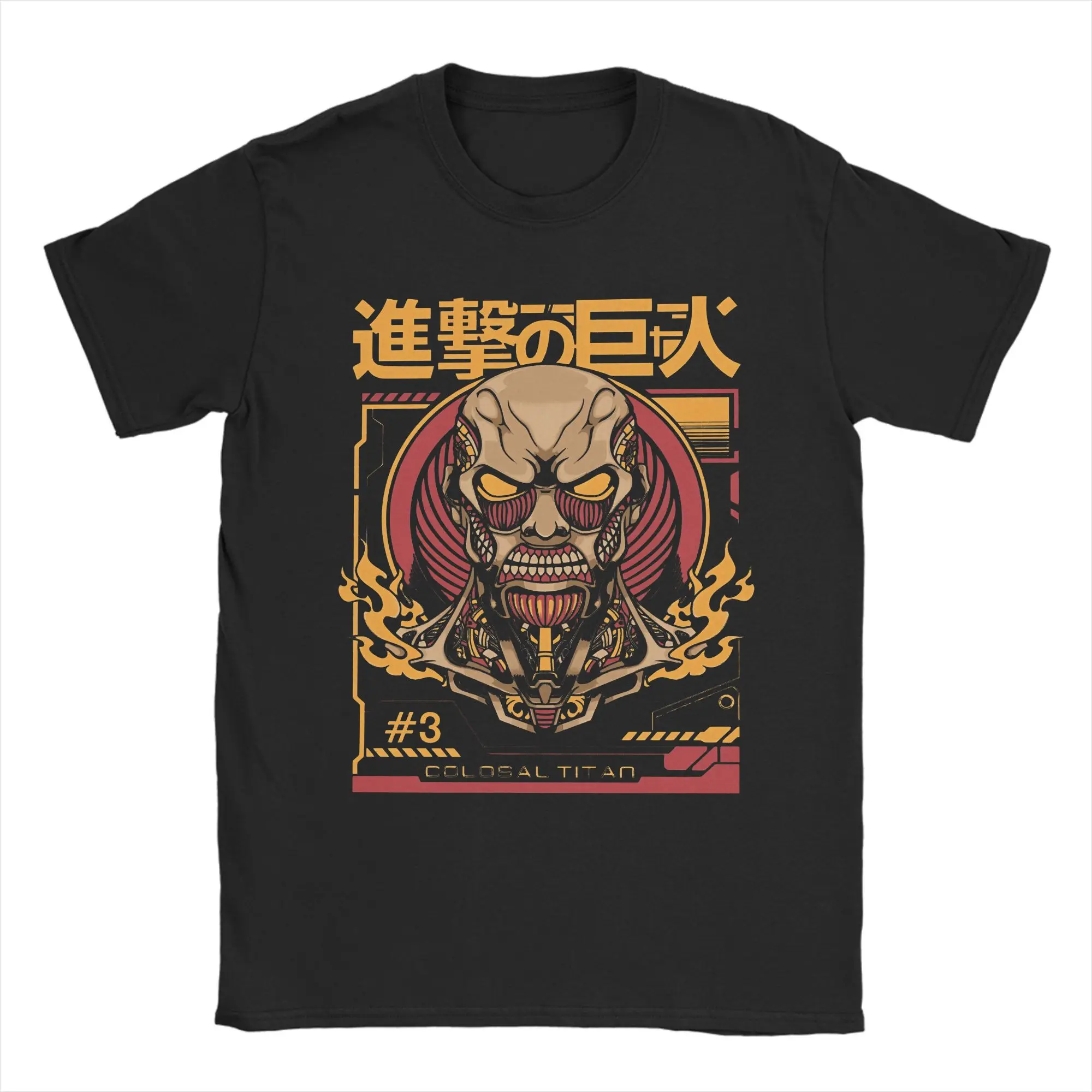 

Trendy Anime Men's T Shirt Funny Tees Short Sleeve O Neck T-Shirt Cotton Plus Size Clothes