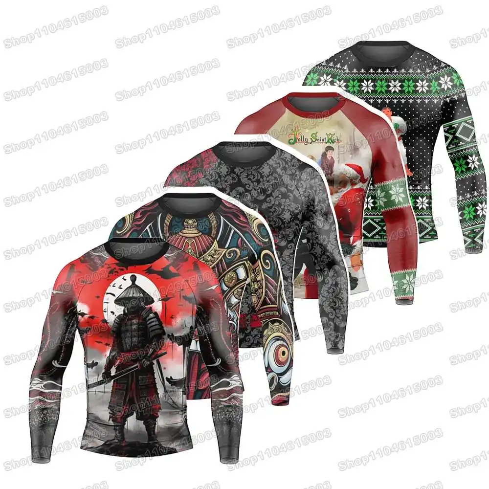 

Samurai Musashi Wrestling Rash Guards Джерси для серфинга Пляжные рубашки Купальники Шорты для спортзала для дайвинга MMA BJJ Мужские комплекты для фитнеса для джиу-джитсу