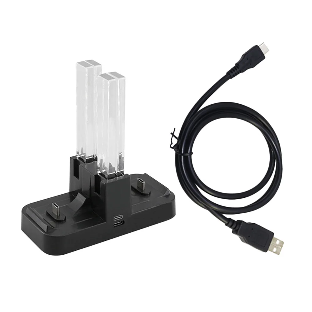 

4-Slot Charging Dock for Gamepad Surface Fast Charge USB Type-C Controller Multi- with Color