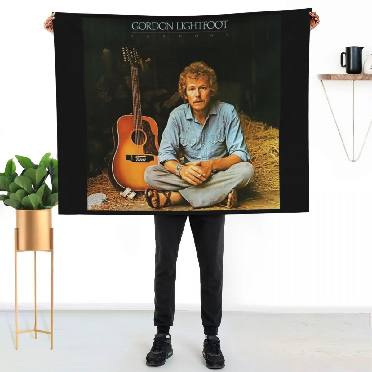 

Sundown Throw Blanket Soft Sherpa Fleece Warm Blanket for Winter