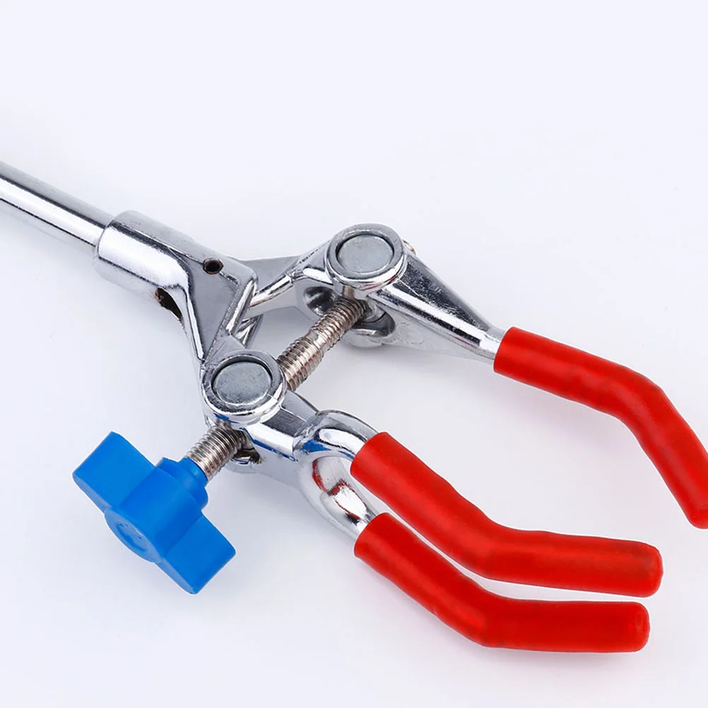 Fixture Flask Clamp Three-Claw Clip Multipurpose Extension Clamps Stainless Steel