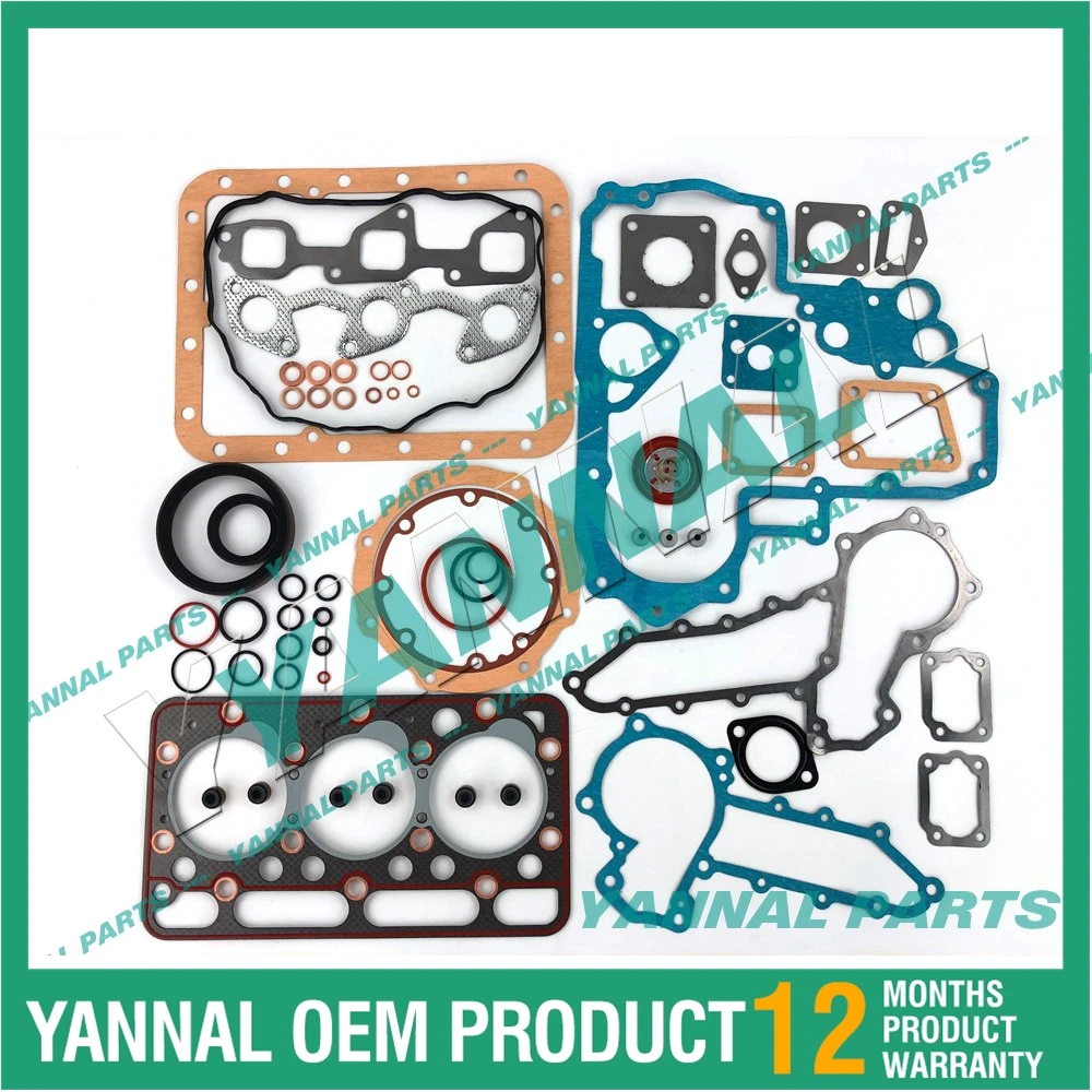 Full Gasket Set With Head Gasket For Kubota Bobcat 16467-03310 D1503