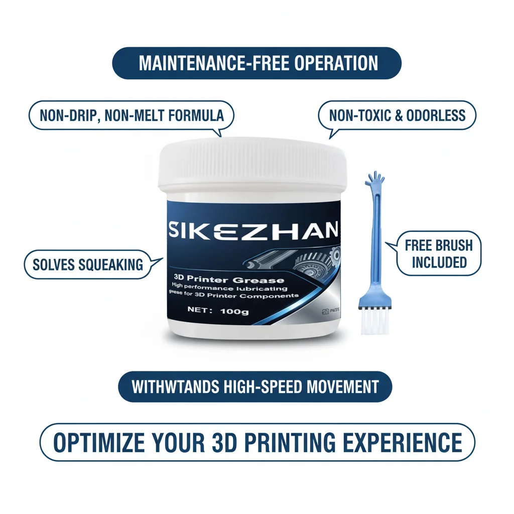 طابعة ثلاثية الأبعاد شحم الليثيوم لآلة الطباعة الرصاص المسمار والعتاد يقلل من الضوضاء باستخدام الحاسب الآلي محوري دليل السكك الحديدية دليل السكك الحديدية المعدنية المحرك السكك الحديدية