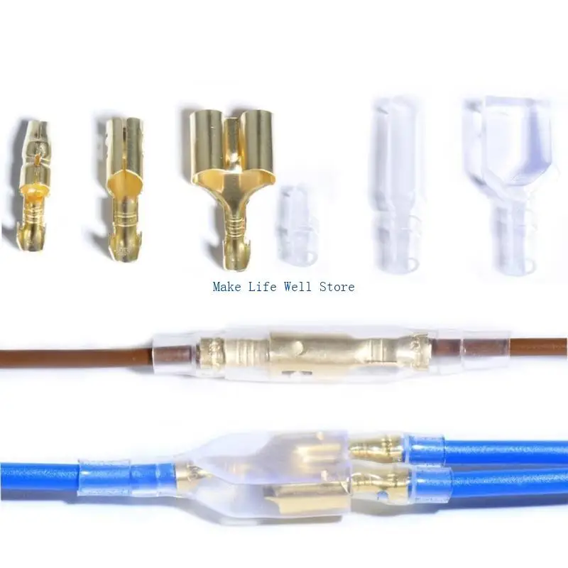 1450pcs Spade Connector set with Male and Female Terminals Comprehensive