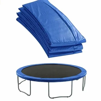 6/8/10 Feet Trampoline Protection Mat Trampoline Safety Pad Round Spring Water Resistant Protective Cover Home Sports Accessories