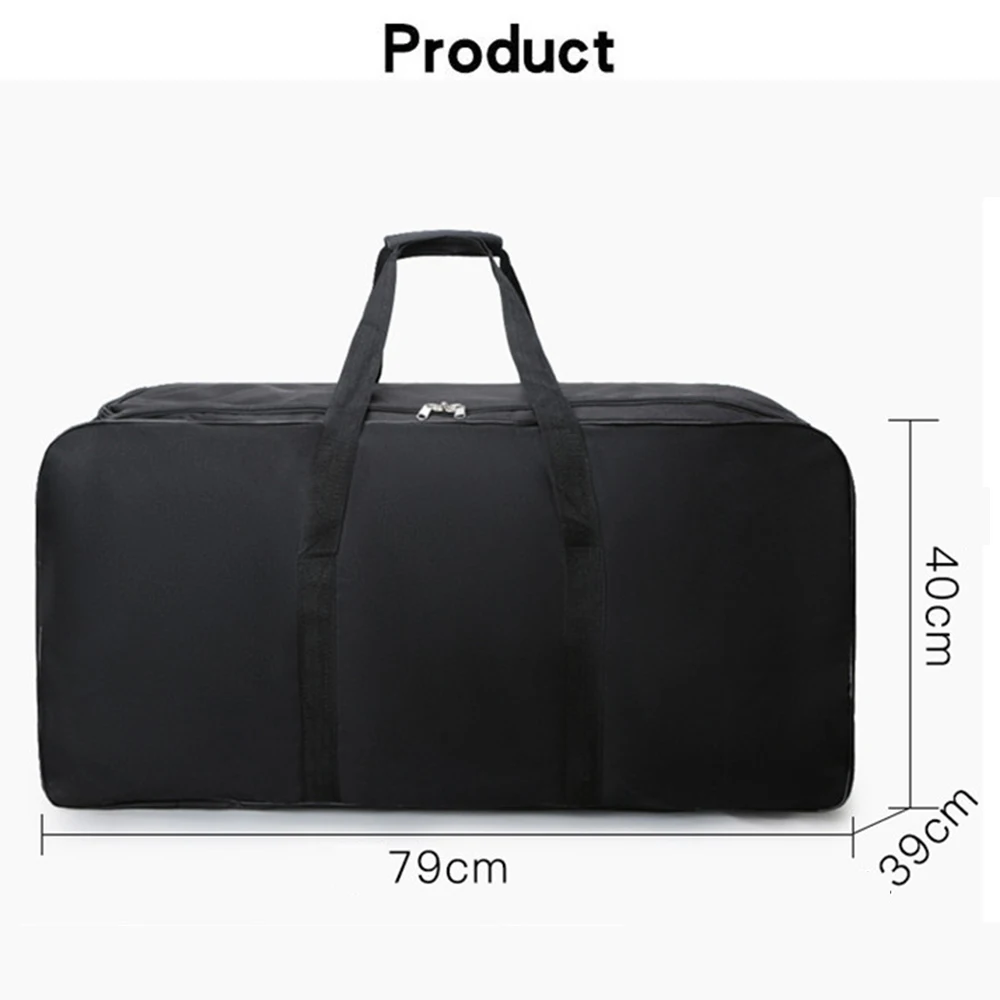 أكياس عربة سعة كبيرة مع عجلات أمتعة قابلة للطي حقيبة بعجلات حقيبة سفر حقيبة يد مقاومة للماء عطلة نهاية الأسبوع المتداول الأمتعة #6