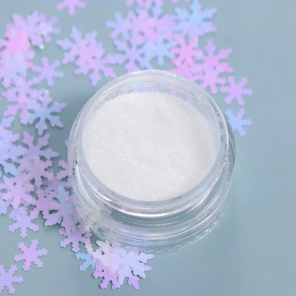 6 pçs/set prego pigmento poeira natal lantejoulas manicure ferramentas decorações da arte do prego natal glitter flocos suprimentos da arte do prego