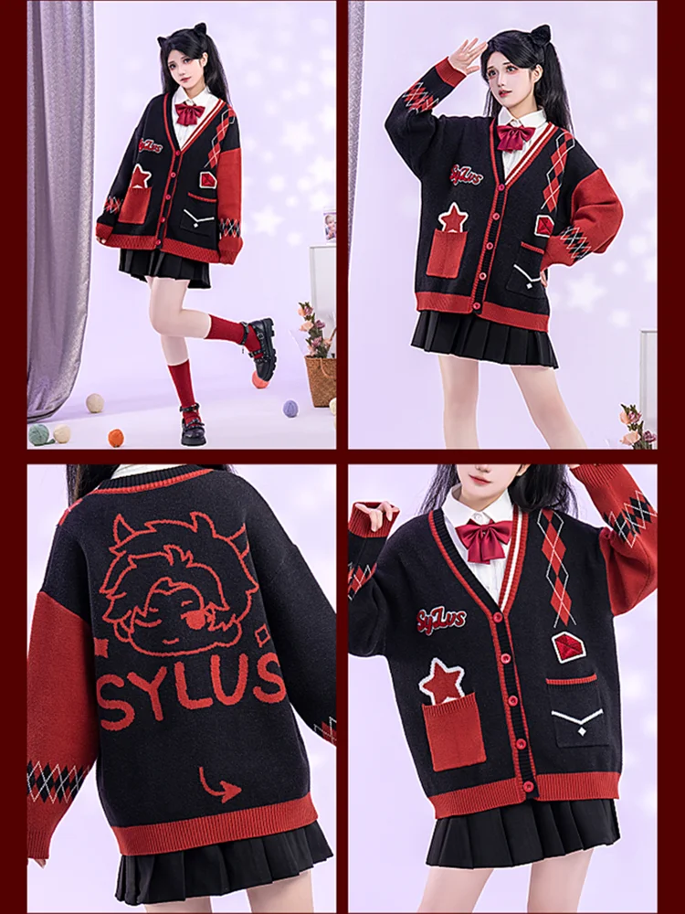 SYLUS-コスプレ衣装女性用,ゲームの愛と深いスペース,アニメコート,コミックコンパーティースーツ,ロールプレイ服,新しい,先行販売,2025