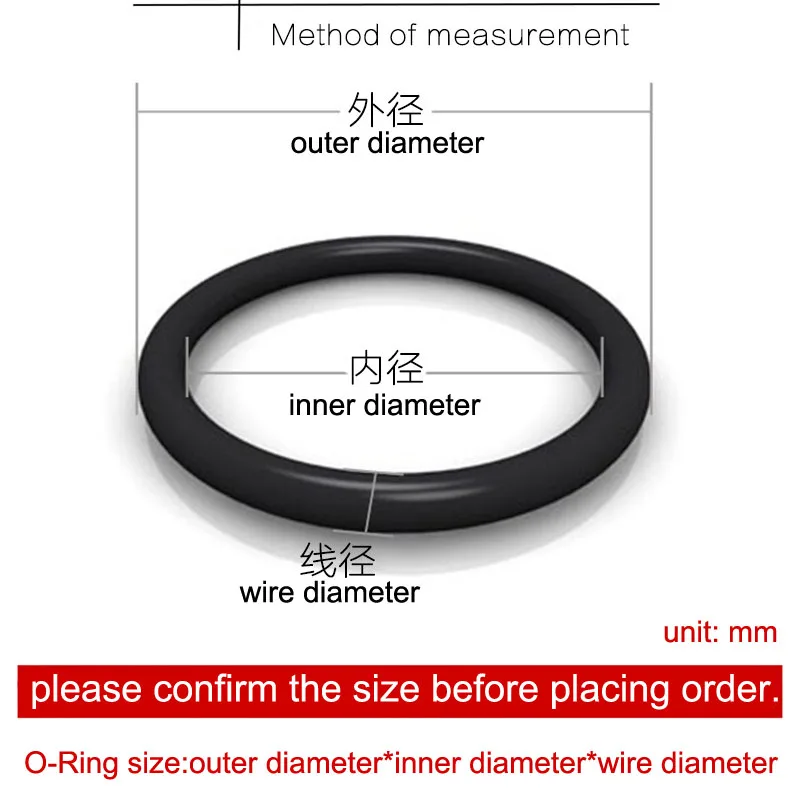 Rubber Washer Watch Crown O-Ring Watch Head Waterproof Seals Gasket Watch Repair Tool Accessory for Watchmaker