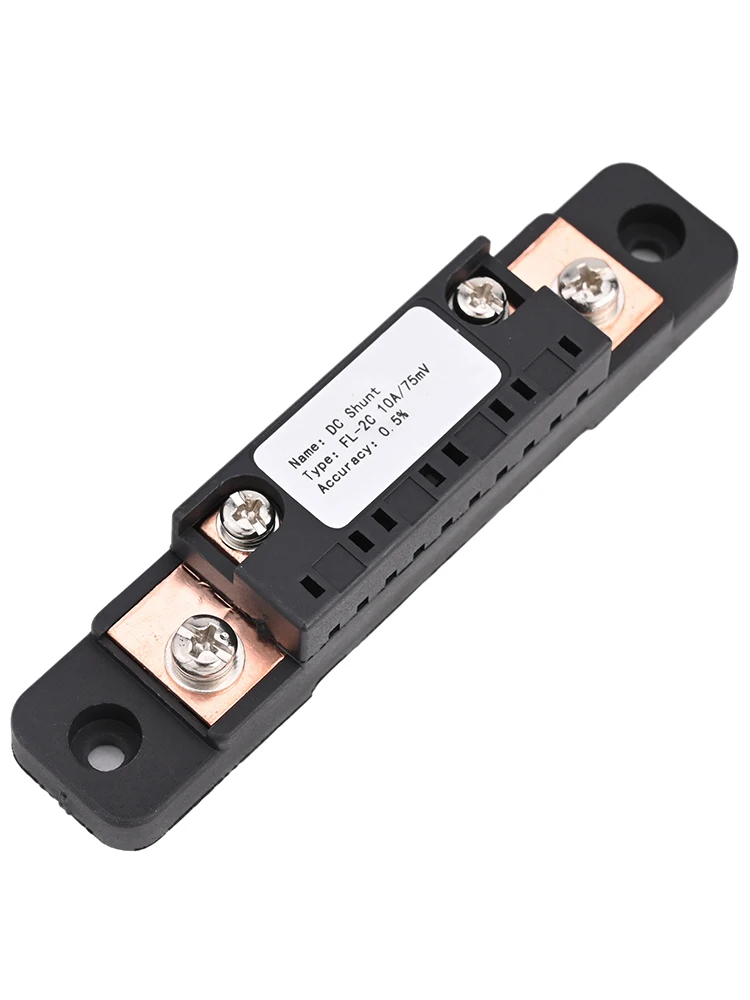 75mV Digital Voltmeter DC Analog Ammeter Shunt Resistor Manufacturer With Base  0.5 Level Current Measuring Tool 10A-100A