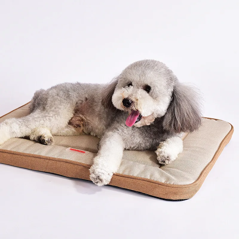 

Waterproof Luxury Dog bed Bite Resistant Removable Pet Sleeping Mat Soft High Rebound Sofa Puppy Accessories Cat Bed Dog House