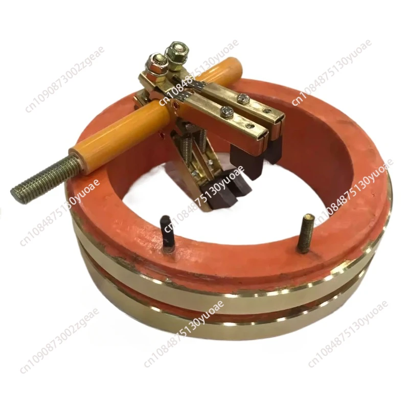 2-Ring 2-Way Conductive Ring Slip Ring Sliding Bracelet Copper Ring Inner Diameter 100 Outer Diameter 135 High 38mm