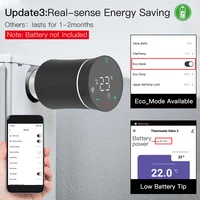 MOES ZigBee 3.0 TRV Thermostat Tuya Radiator Actuator Valve Smart Programmable Temperature Controller Alexa Google Voice Control - Image 5