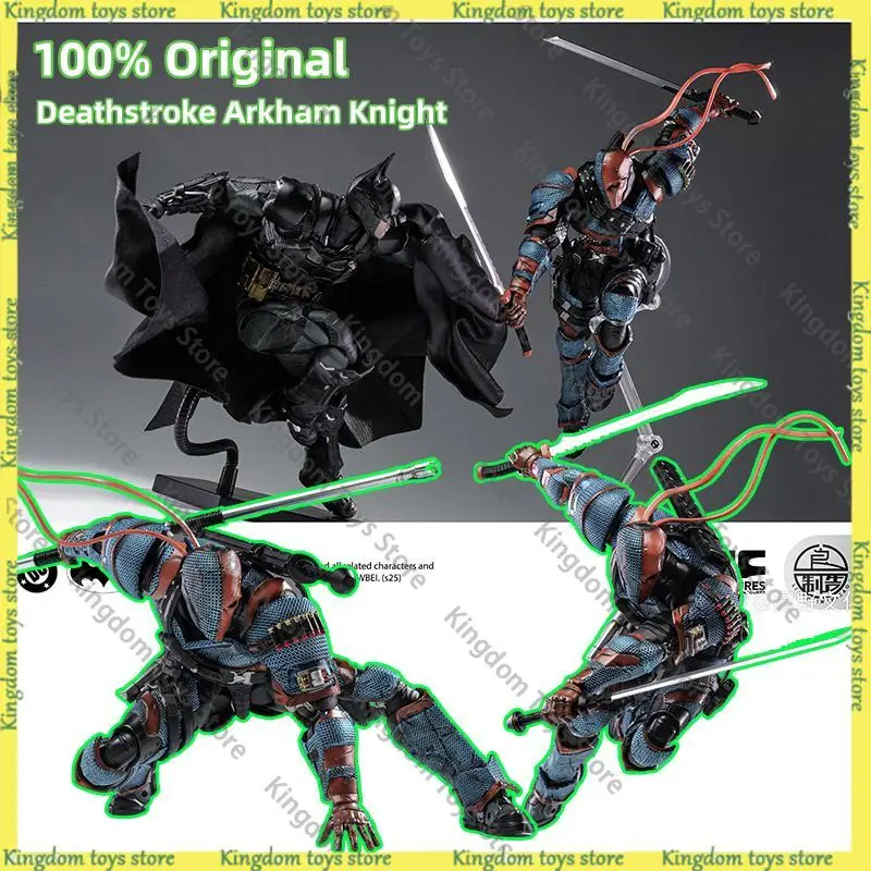 

New LPZZ ROUNO CUEURE 1/12 Deathstroke Arkham Knight Finished Module Movable Batman Collectible Model Action Figures Toys Gifts
