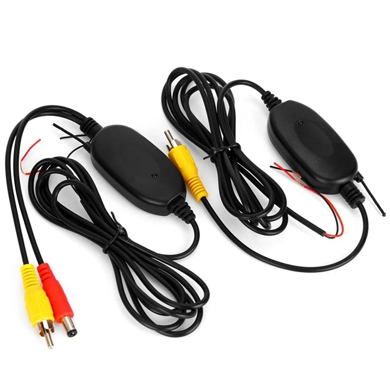 

2.4G Wireless Color Video Transmitter And Receiver For The Vehicle Backup Camera Front Car Camera New